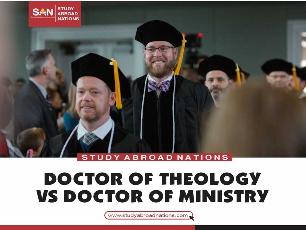 Doctor of Theology vs Doctor of Ministry