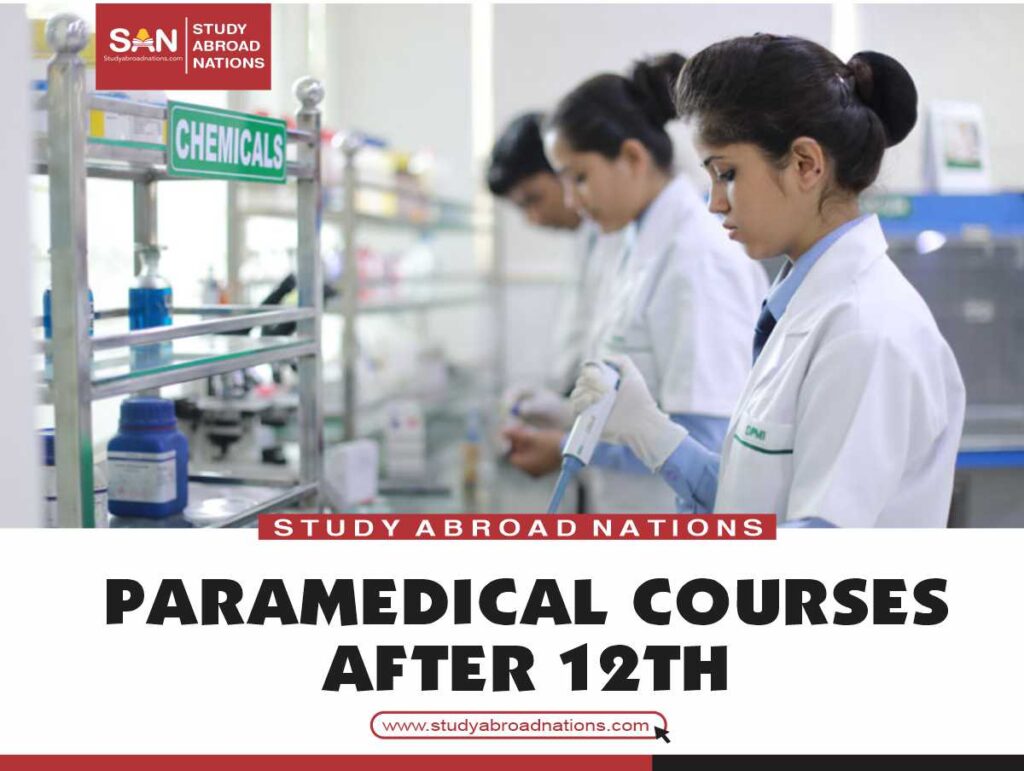 Paramedical courses after 12th
