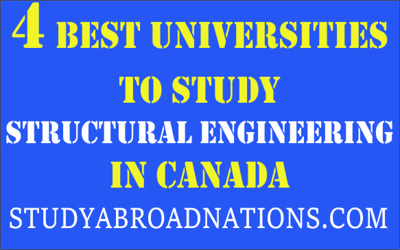 Най-добрите университети за изучаване на структурно инженерство в Канада