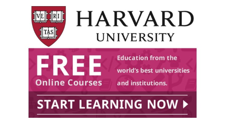 Free ONLINE Courses From Harvard 
