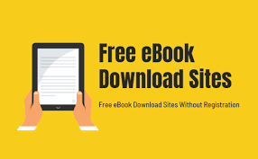 gratis nedladdningssidor för e-bok utan registrering