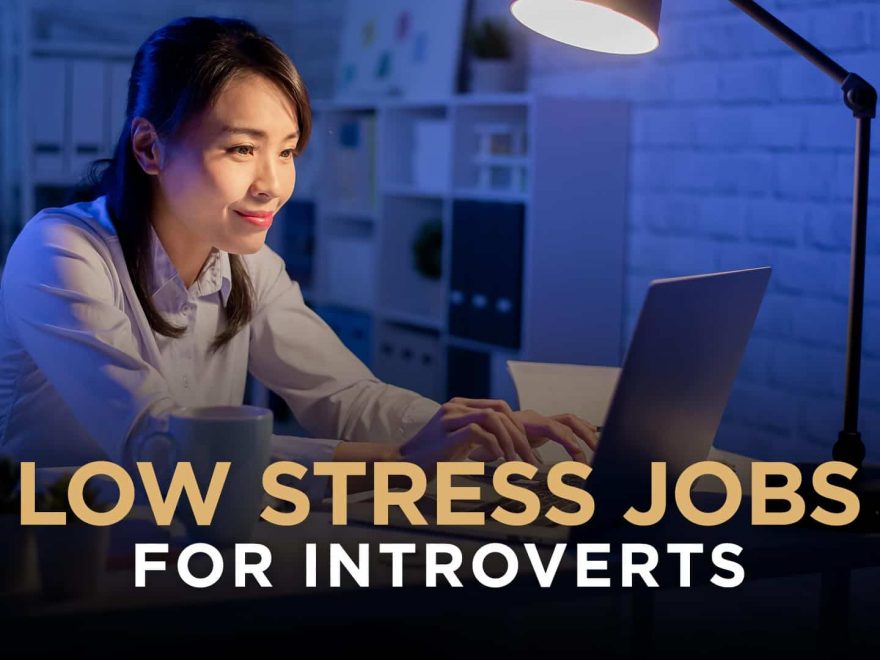 low stress jobs for introverts