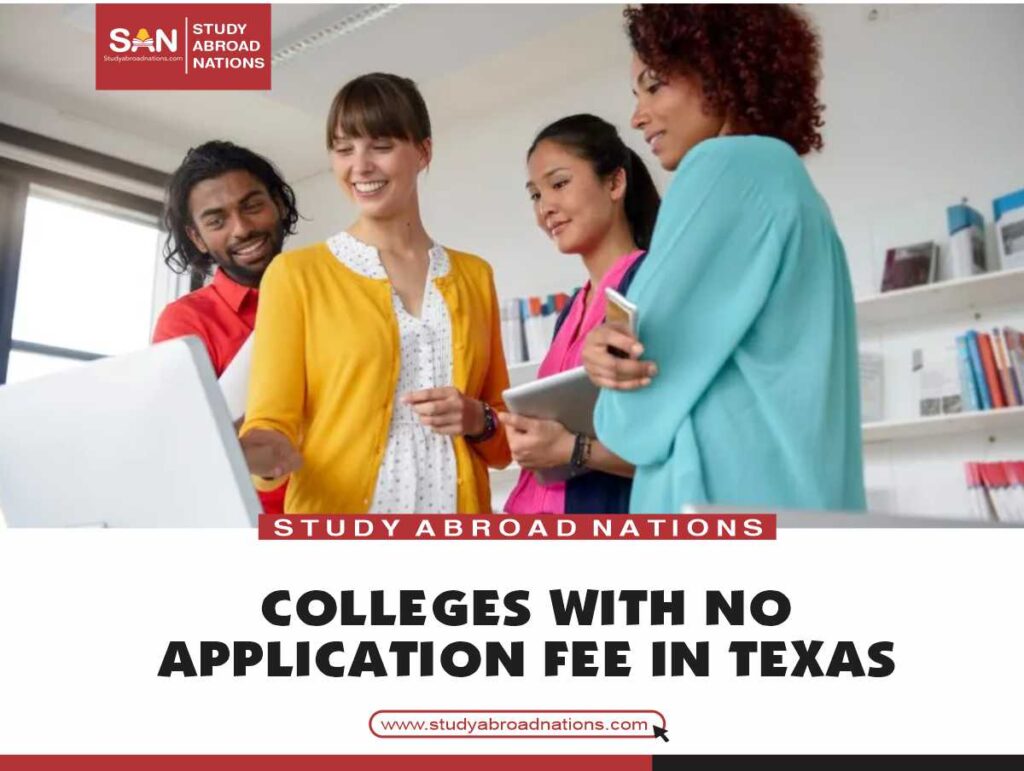Top Colleges With No Application Fee in Texas