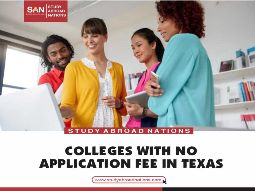 Top Colleges With No Application Fee in Texas