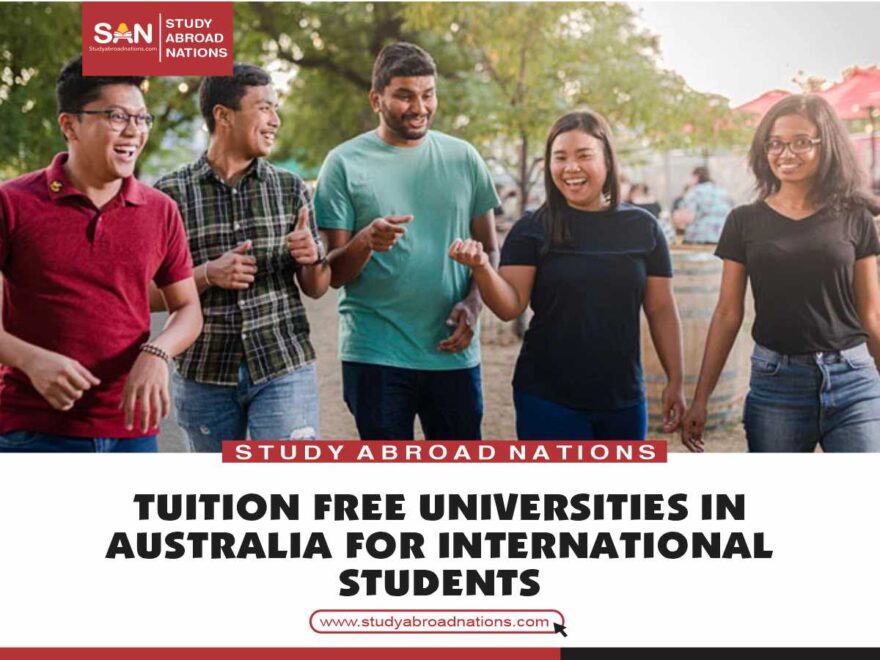 Tuition Free Universities In Australia
