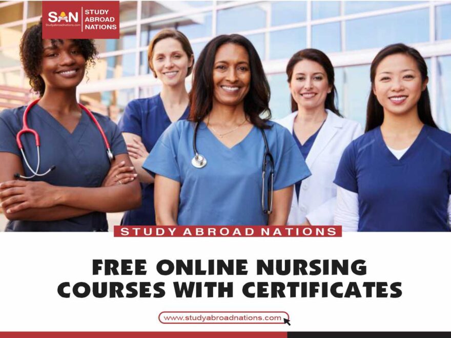 Cursos gratuitos de enfermería en línea con certificados