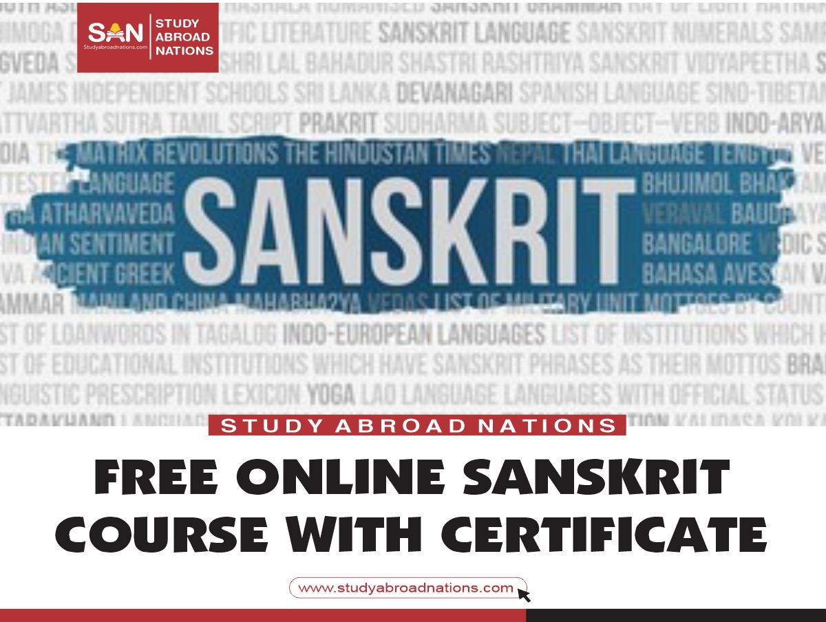 free online Sanskrit course with certificate