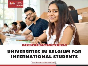 UNIVERSITIES IN BELGIUM FOR INTERNATIONAL STUDENTS