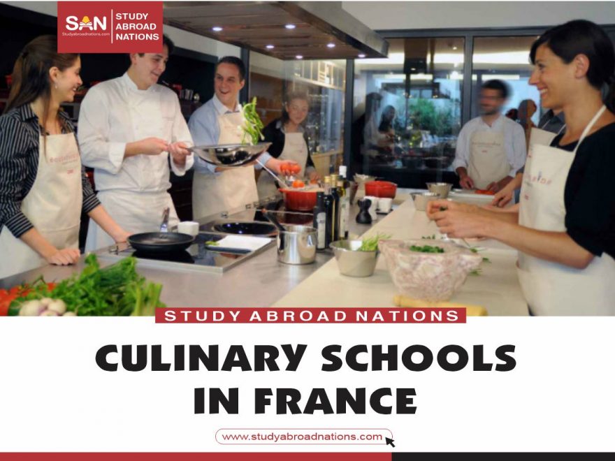 culinary schools in France 