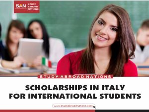 scholarships in Italy for international students