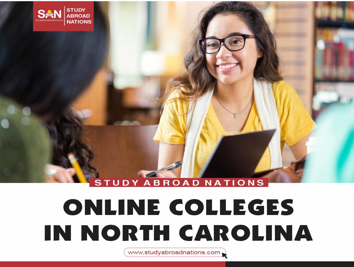 online na mga kolehiyo sa North Carolina