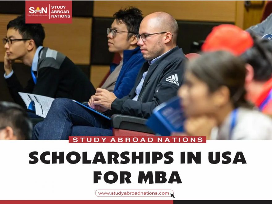 scholarship in USA for MBA