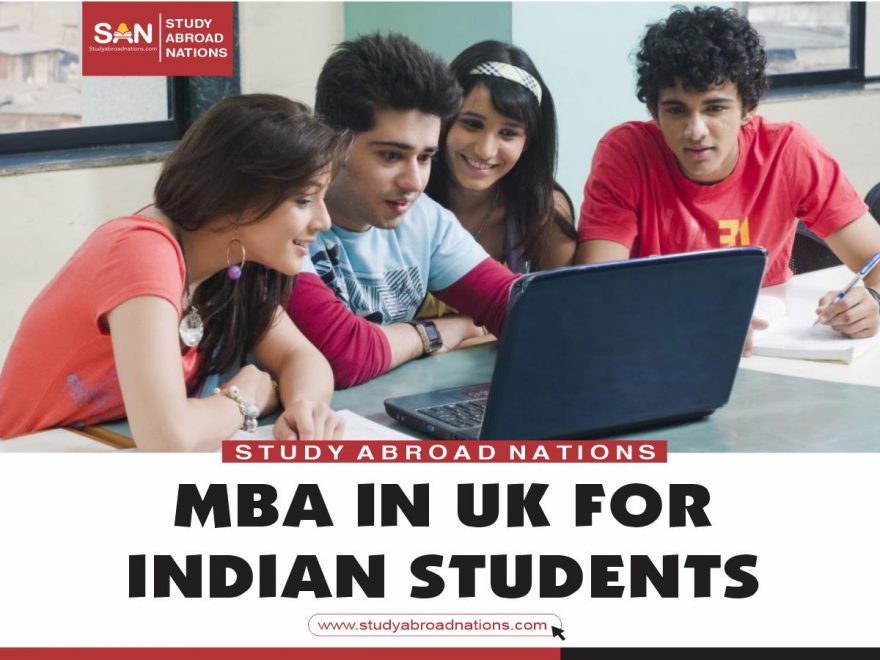 MBA in UK ad Indian discipuli