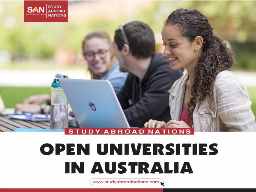 università aperti in Australia