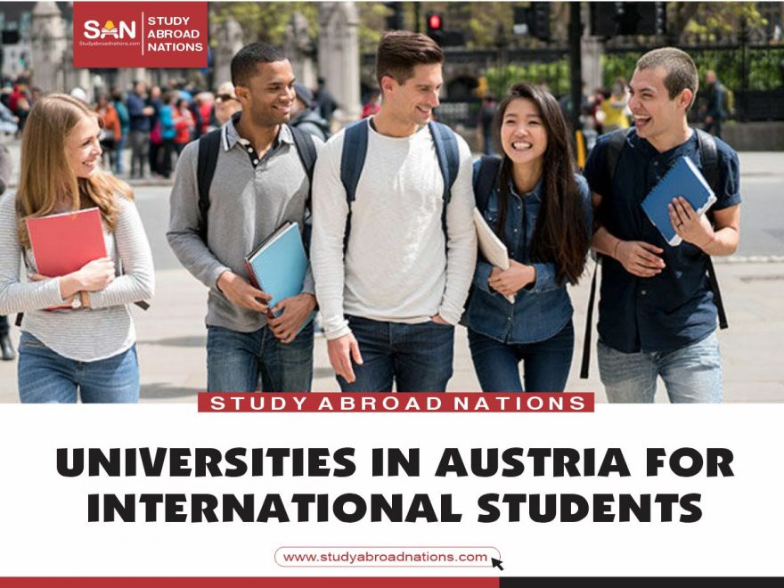 มหาวิทยาลัยในออสเตรียสำหรับนักศึกษาต่างชาติ