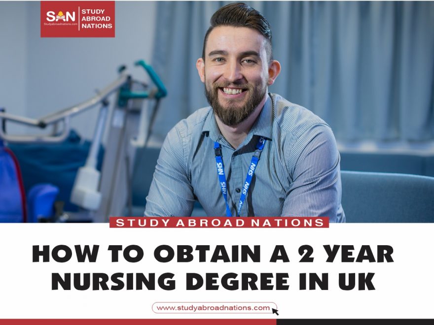 2-årig sjuksköterskeexamen i Storbritannien