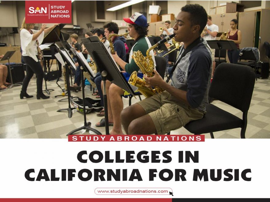 Colleges in California for Music