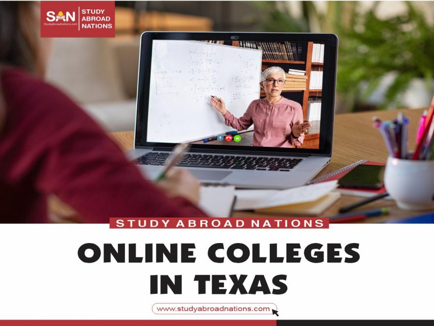 online høyskoler i texas