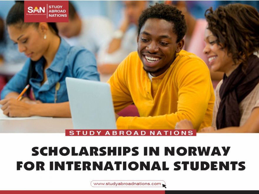 Bourses d'études en Norvège pour étudiants internationaux