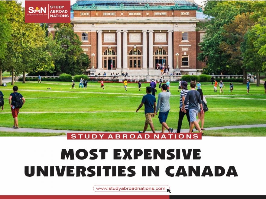 Kanadan kalleimmat yliopistot