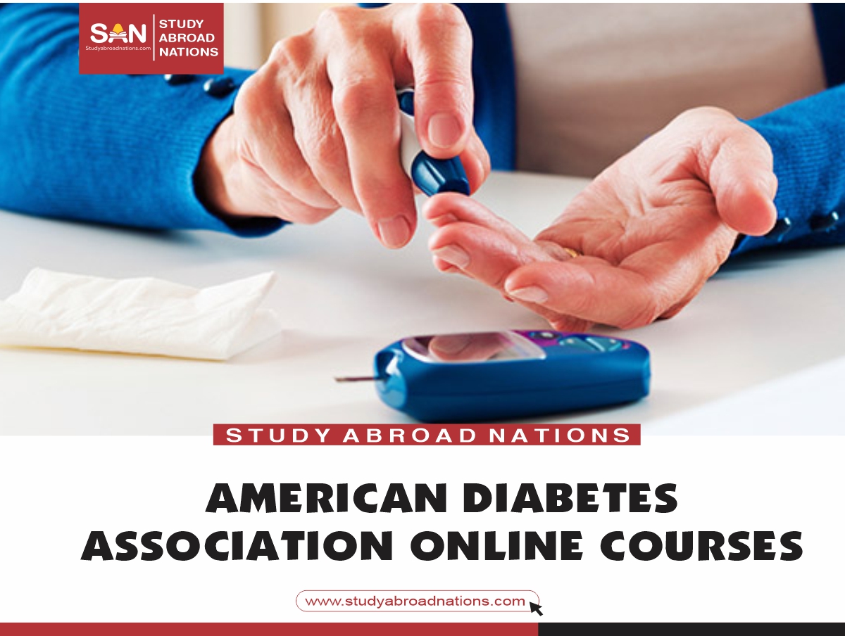American Diabetes Association အွန်လိုင်းသင်တန်းများ