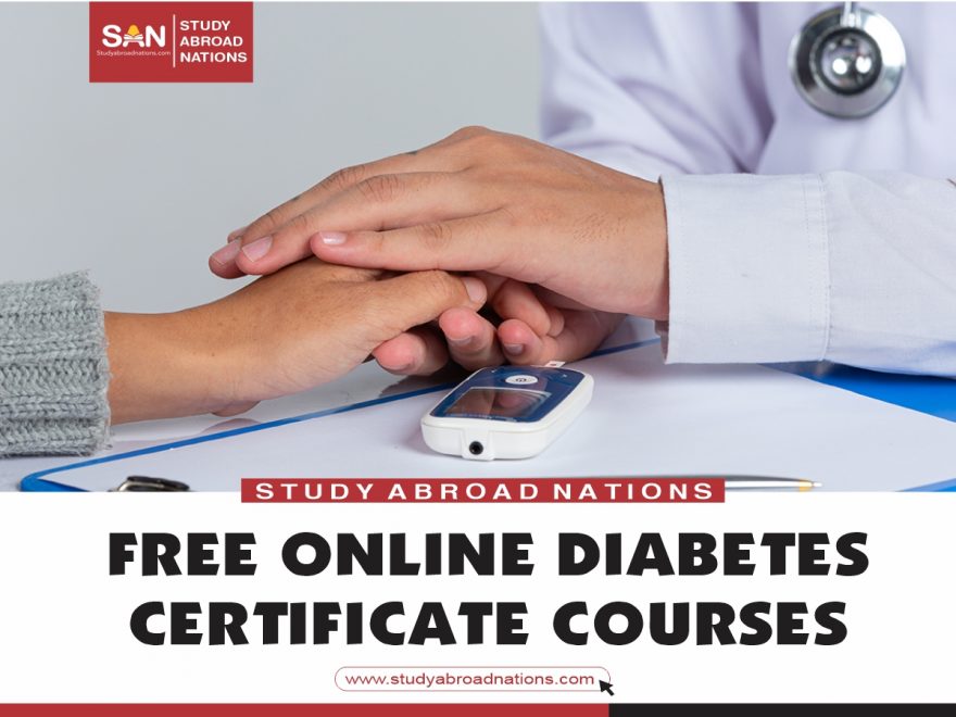 無料のオンライン糖尿病証明書コース