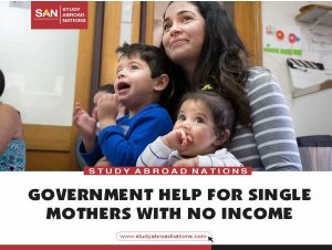 مساعدة الحكومة للأمهات العازبات بلا دخل
