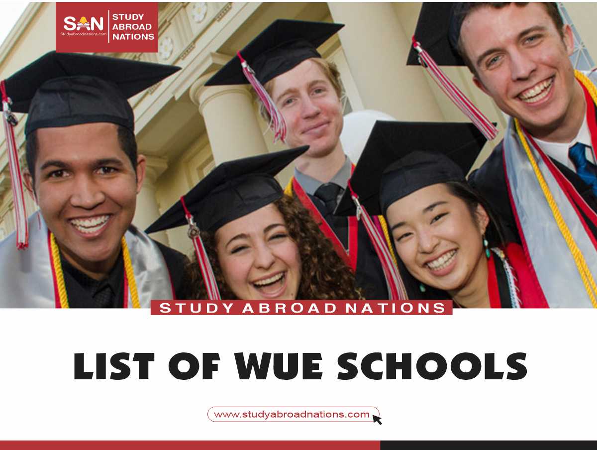 10 List Of Best WUE Schools And Their Tuition Cost 2024
