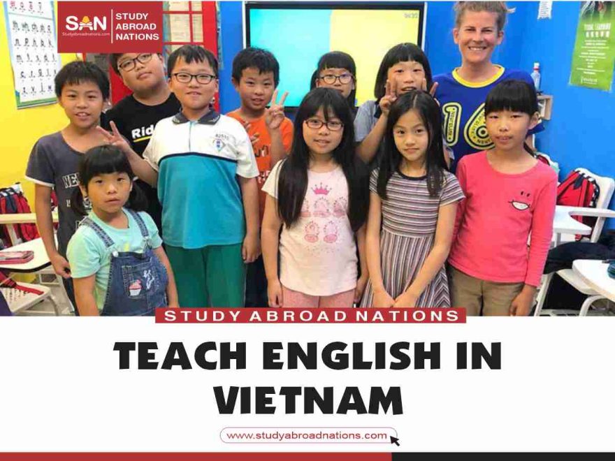 ဗီယက်နမ်မှာ အင်္ဂလိပ်စာသင်ပေးတယ်။