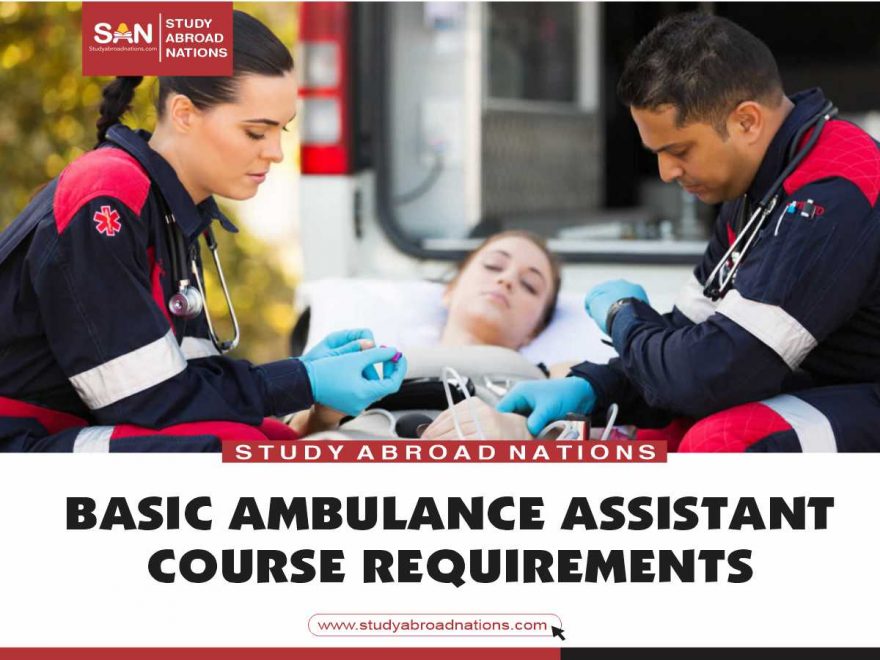 basic ambulance assistant course requirements