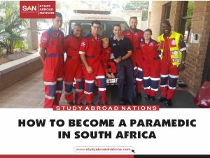 как да станете парамедик в Южна Африка