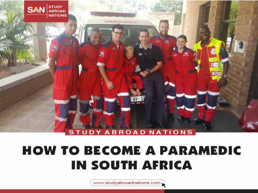 how to become a paramedic in south Africa
