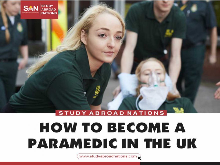 how to become a paramedic in the uk