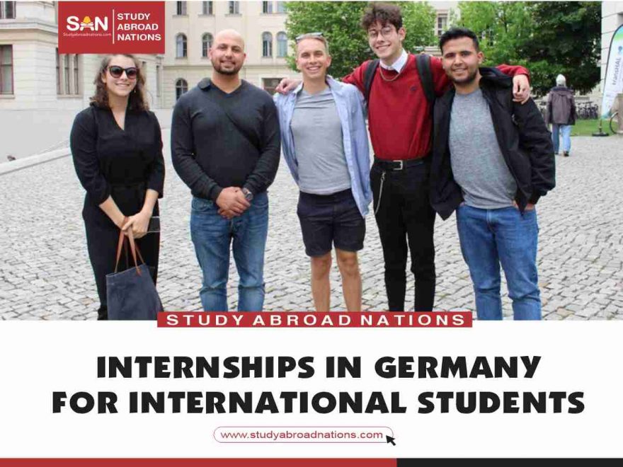 internship sa Germany para sa mga internasyonal na mag-aaral