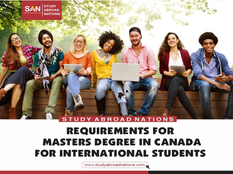 yêu cầu đối với bằng thạc sĩ ở Canada đối với sinh viên quốc tế