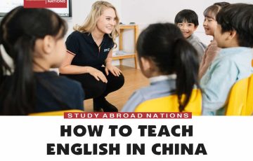 चीन में अंग्रेजी पढ़ाएं
