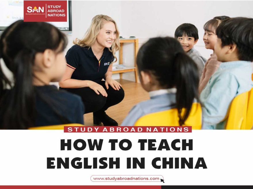 opettaa englantia Kiinassa
