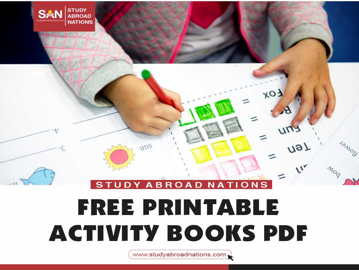 Free Printable Activity Books Pdf For Preschoolers