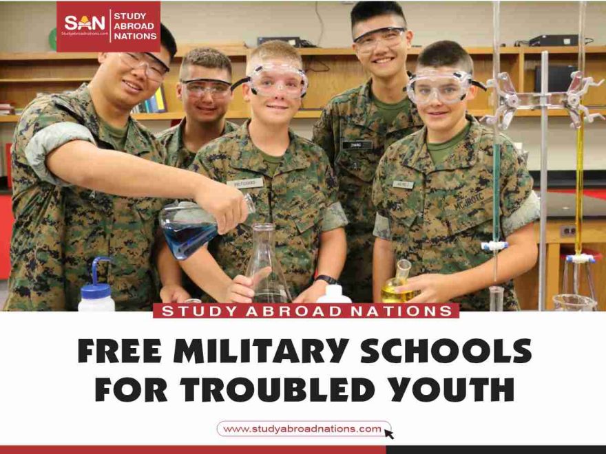 free military schools for troubled youth