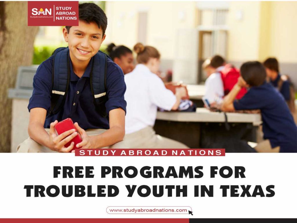free programs for troubled youth in Texas