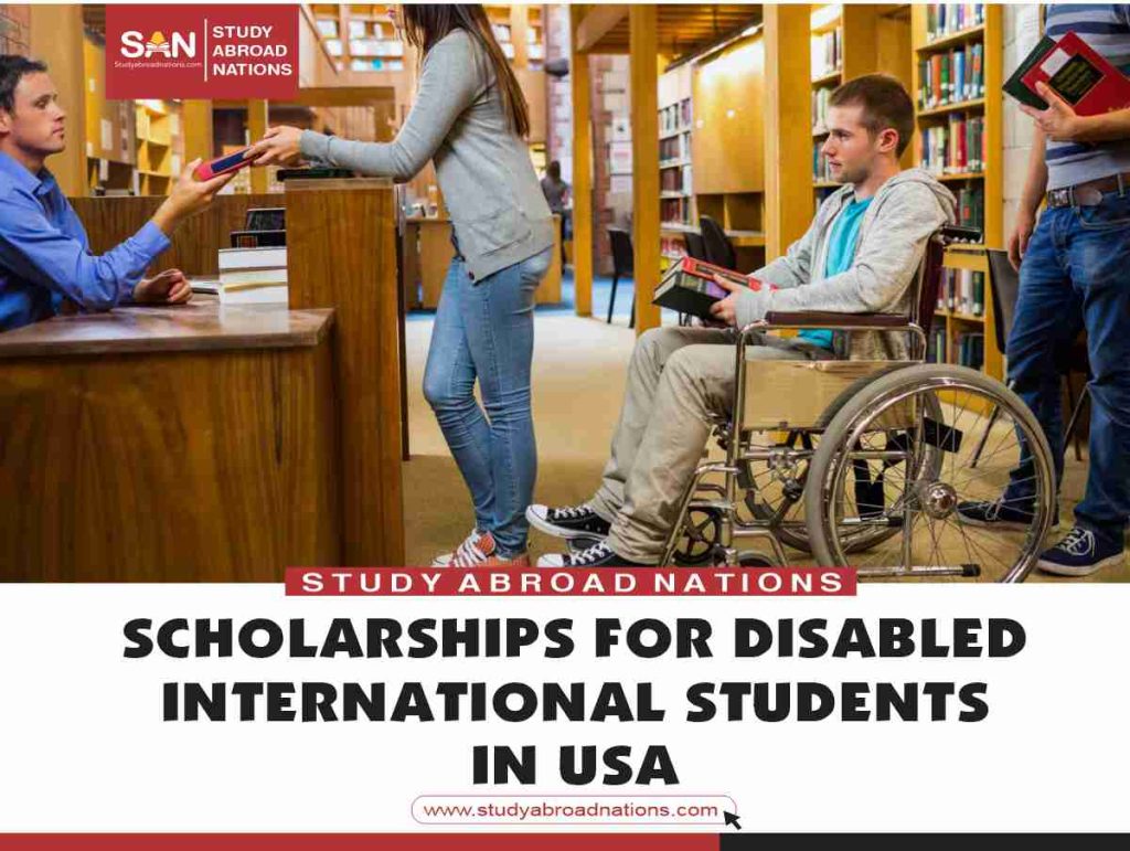Стыпендыі для замежных студэнтаў-інвалідаў у ЗША