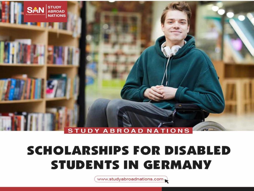 bolsas para estudantes con discapacidade en Alemaña