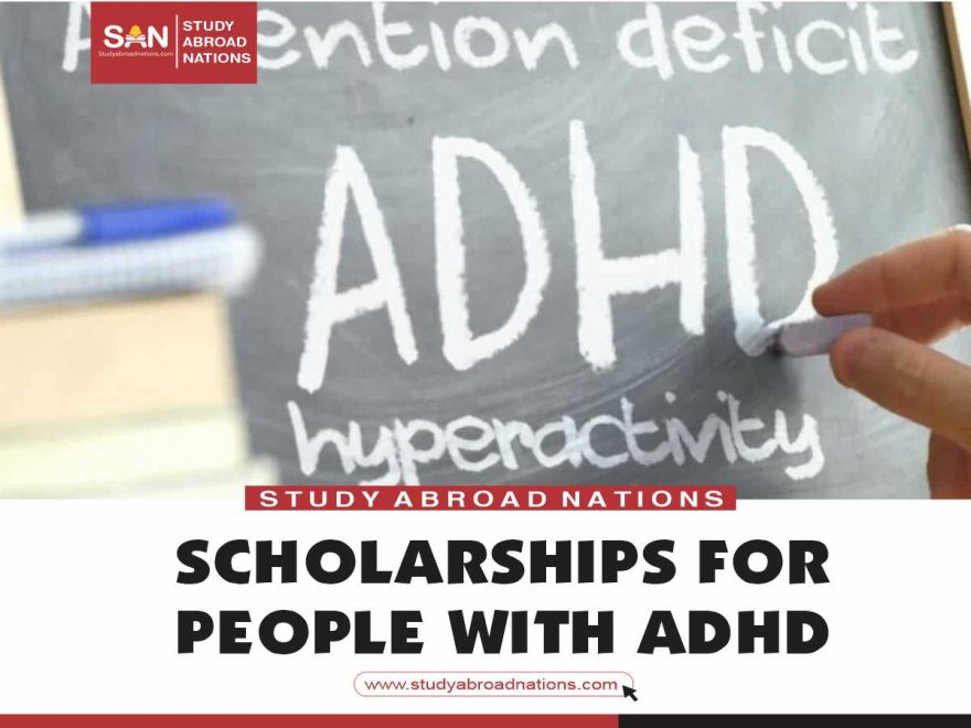 Scholarships for people with ADHD
