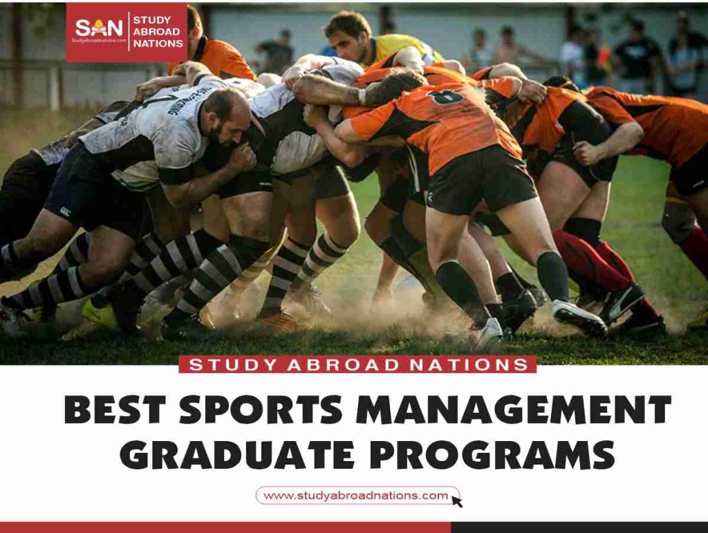 nejlepší absolventské programy sportovního managementu