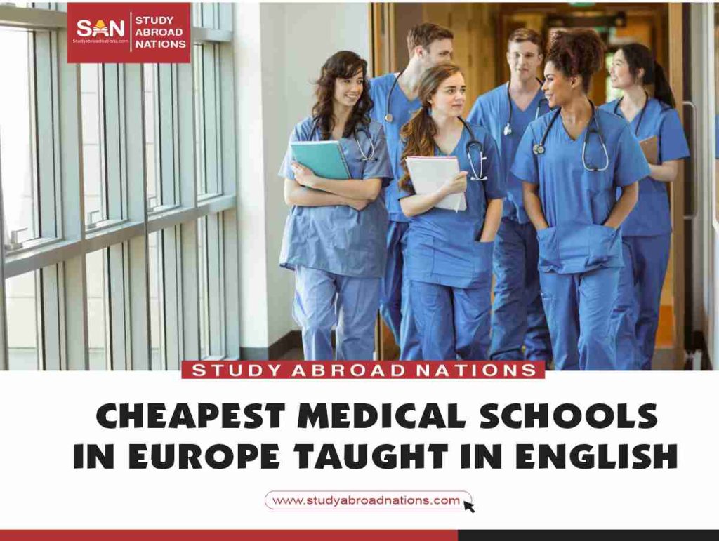 ارزان ترین دانشکده های پزشکی در اروپا که به زبان انگلیسی تدریس می شوند