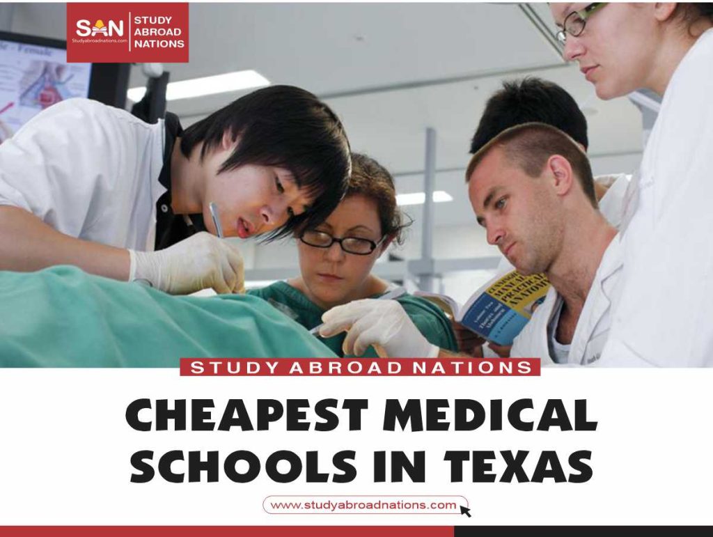 cheapest medical schools in Texas