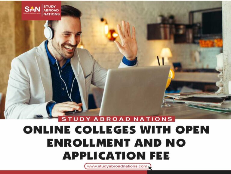 Online Colleges With Open Enrollment And No Application Fee 768x579 