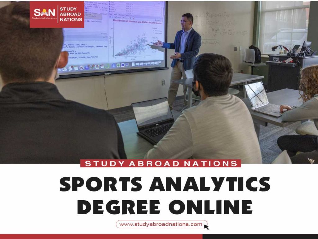 sports analytics degree online