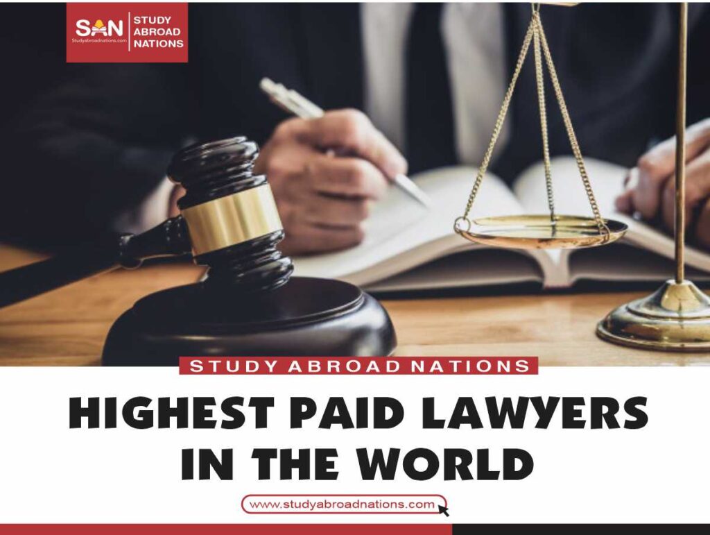 best betaalde advocaten ter wereld