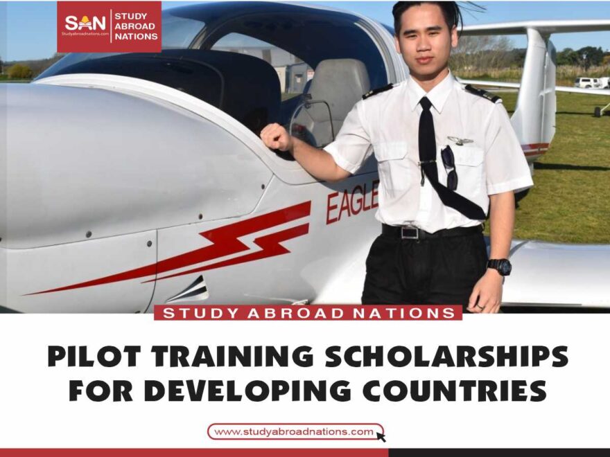 pilot training scholarships for developing countries